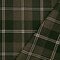 Brown-Black-White Wool Poly Plaid Woven Twill Suiting Fabric By the Yard